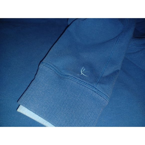 Danskin Now Women's V-Neck Sweater Ladies Large (12-14) Teal - Picture 3 of 4